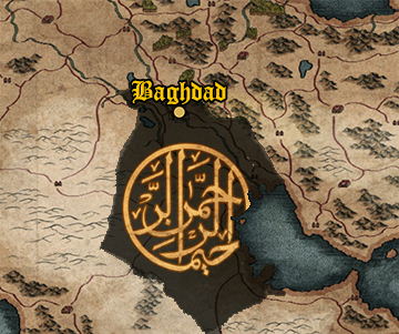 Starting position of Abbasid Caliphate