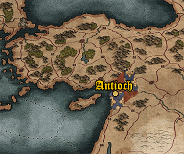 Starting position of Principality of Antioch