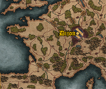 Starting position of Duchy of Burgundy