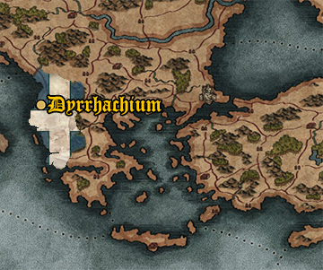 Starting position of Empire of Epirus