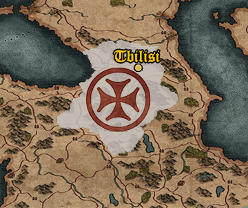 Starting position of Kingdom of Georgia
