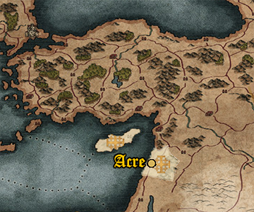 Starting position of Kingdom of Jerusalem & Cyprus