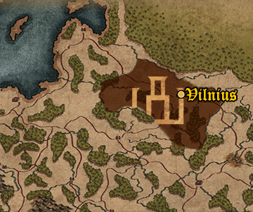 Starting position of Grand Duchy of Lithuania