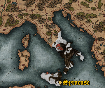 Starting position of Kingdom of Sicily